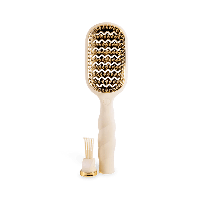 Teleties Vented Hair Brush - Cream - Anderson Ave boutique