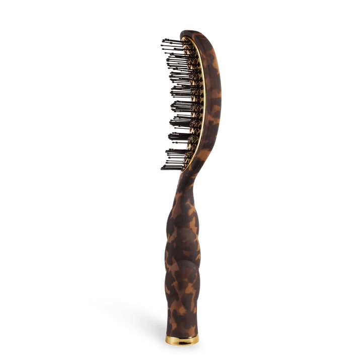 Teleties Vented Hair Brush - Tortoise - Anderson Ave boutique