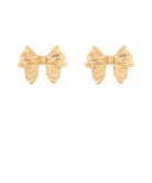 Texture Casting Bow Earrings - Medium - Anderson Ave boutique