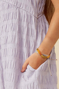 Textured Bow Front Tank Romper - Purple - Anderson Ave boutique