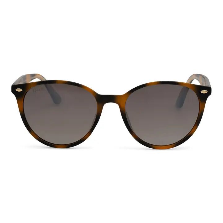 The Asher - Women's Polarized Round Sunglasses - Tortoise - Anderson Ave boutique