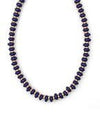 The Capri Luxe Beaded Necklace - Navy / Gold - Anderson Ave boutique