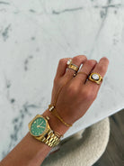 The Dylan Ring - Sculptural Gold Statement Ring | Water - Resistant & Tarnish - Free - Anderson Ave boutique