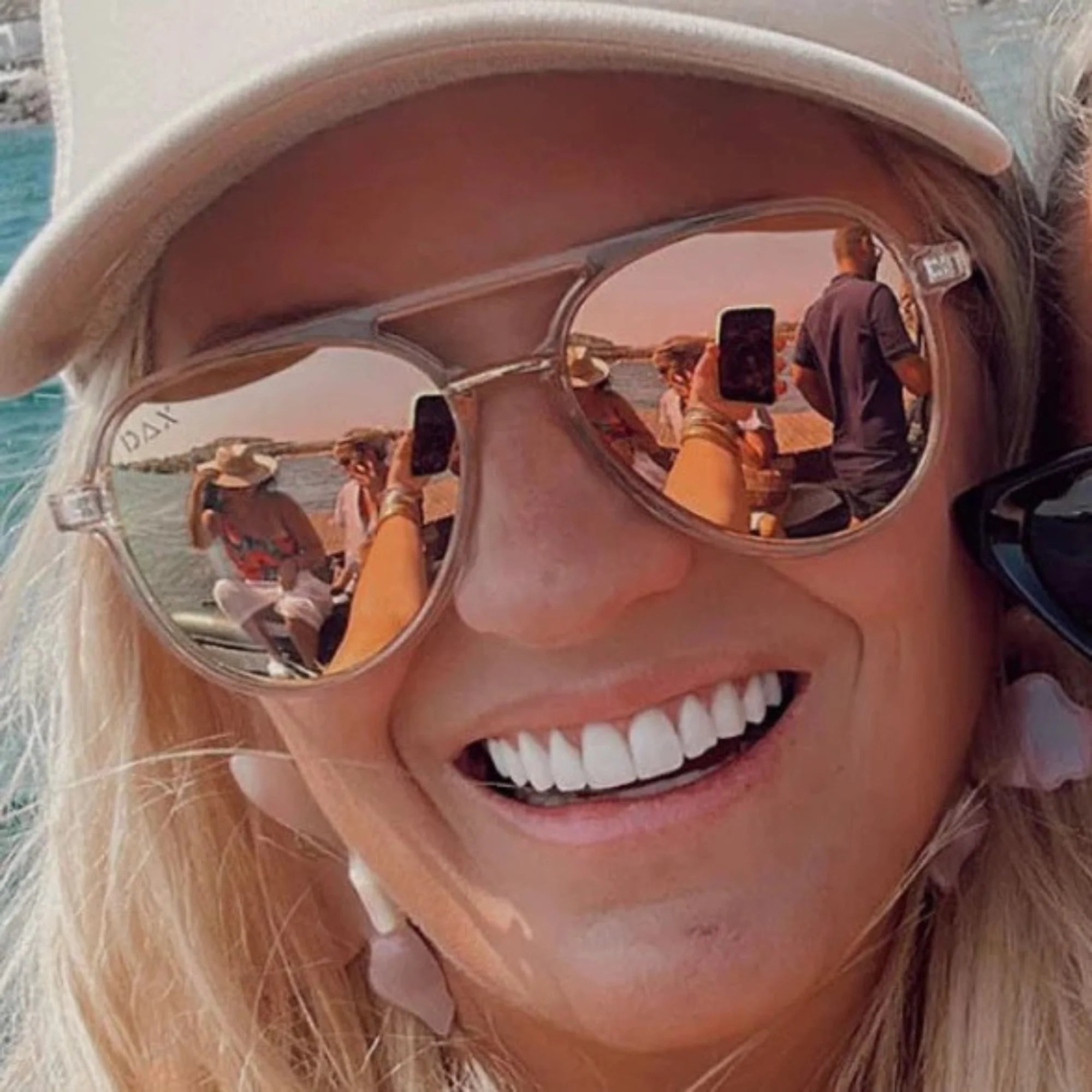 The Earhart Polarized Sunnie - Gold - Anderson Ave boutique