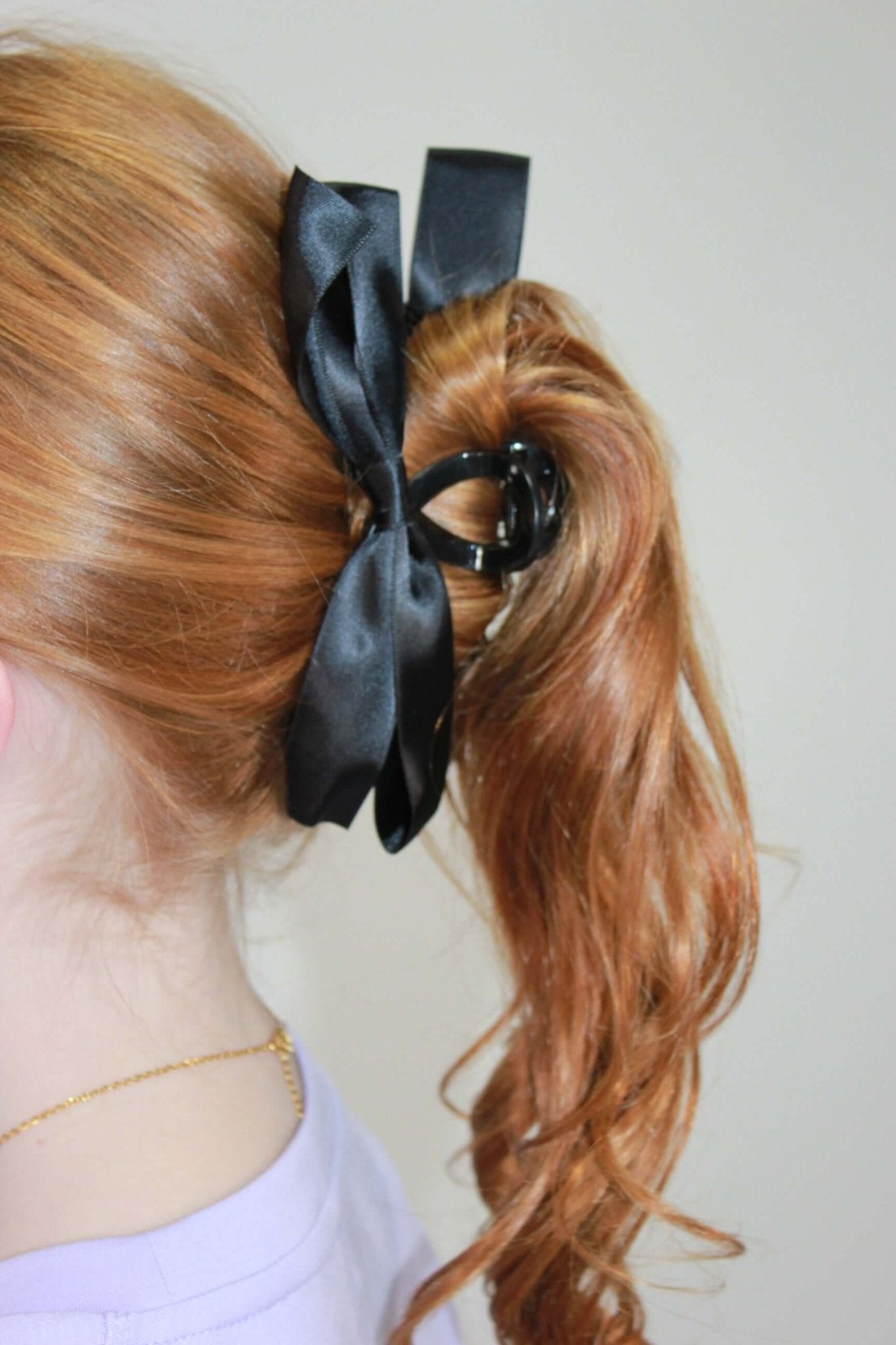 The Prettiest Girl Bow Claw Clip - Anderson Ave boutique