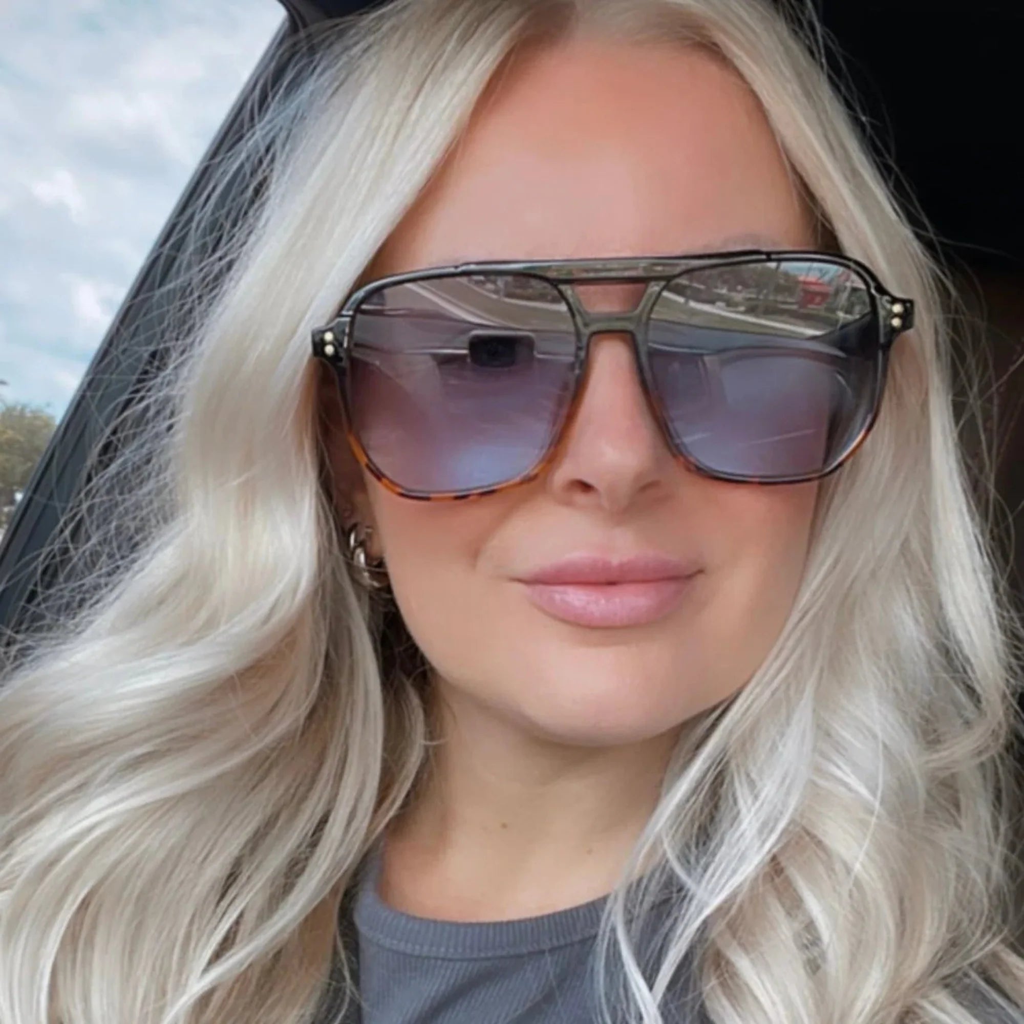 The Skye Sunnies - Black - Anderson Ave boutique