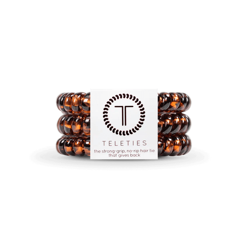 Tortoise - Hair - Ties Small - Anderson Ave boutique