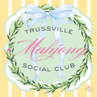 Trussville Social Club Mahjong Mat - Anderson Ave boutique