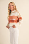 Tween Color block Striped Sweater - Anderson Ave boutique
