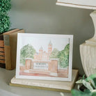 University of Alabama President’s Mansion Watercolor Art Print - Anderson Ave boutique