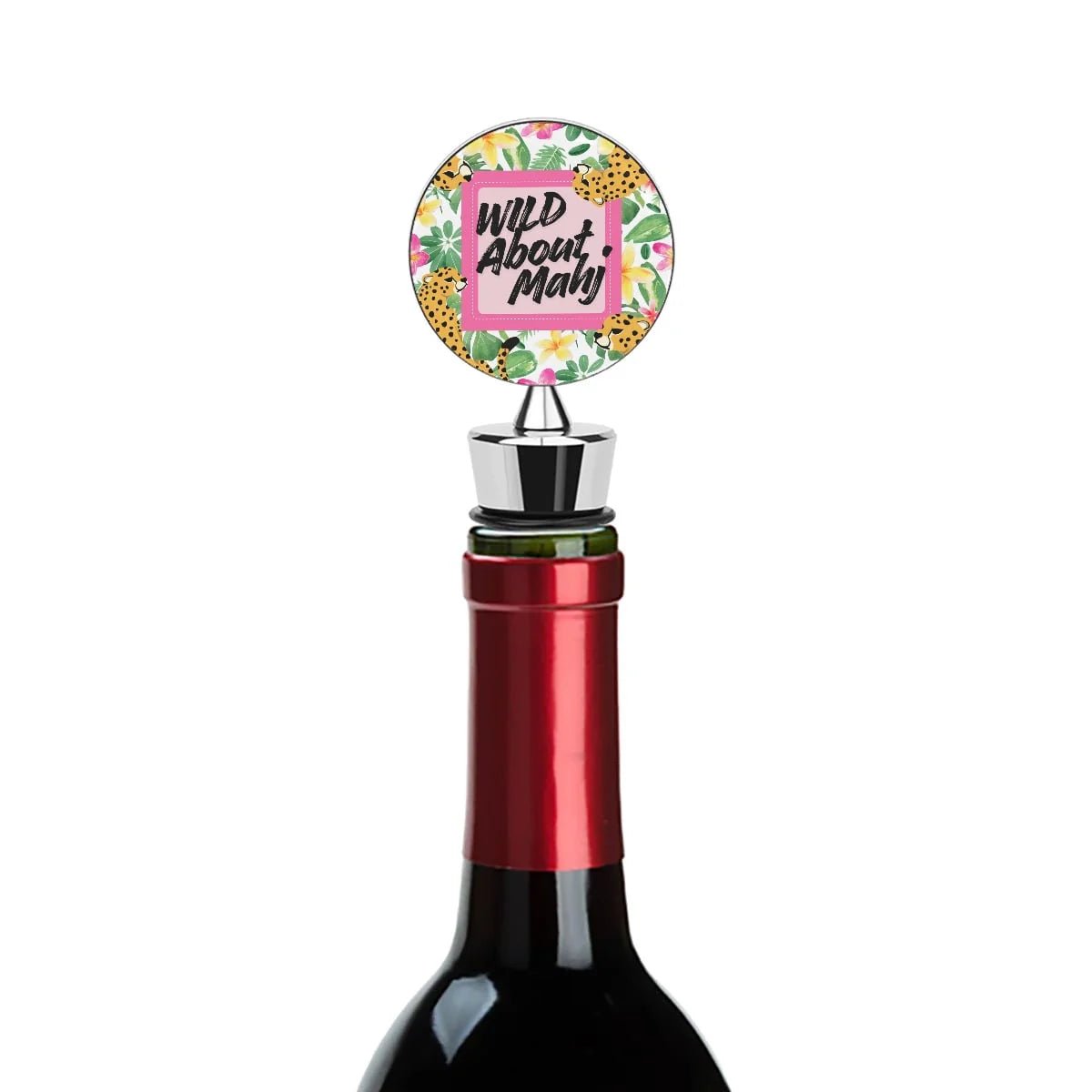 Wild About Mahj Wine Bottle Stopper - Anderson Ave boutique